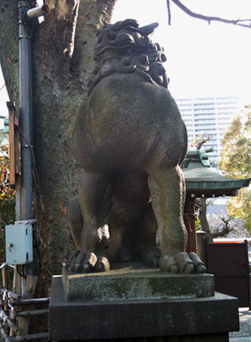 鐵砲洲稲荷神社 狛犬