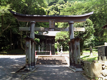 高尾山麓氷川神社 鳥居