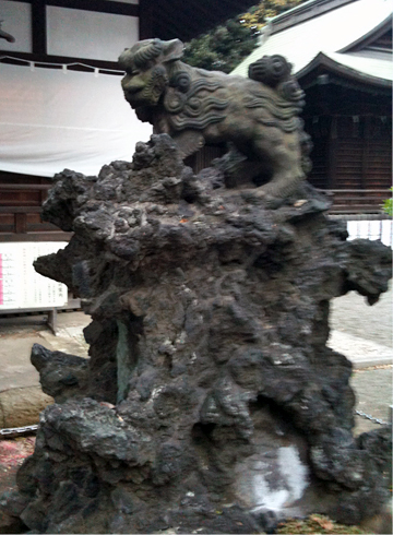 平塚神社 狛犬