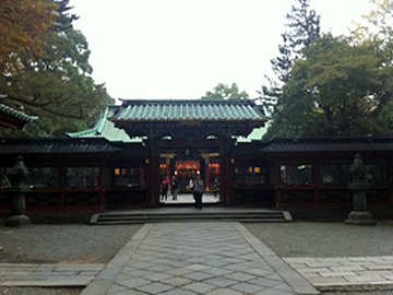 根津神社 唐門