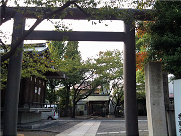 亀戸香取神社 東鳥居