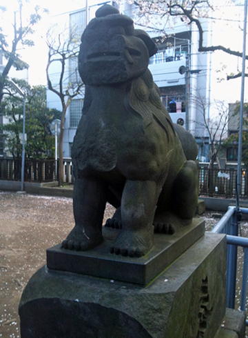 秋葉神社 狛犬