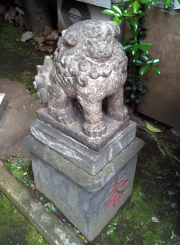 金刀比羅宮（日本橋中洲） 狛犬