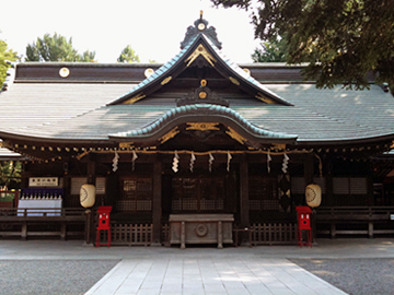 大國魂神社 拝殿