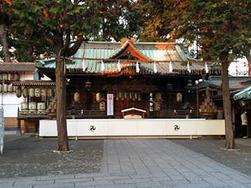 調神社 社殿