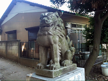 常久八幡神社 狛犬