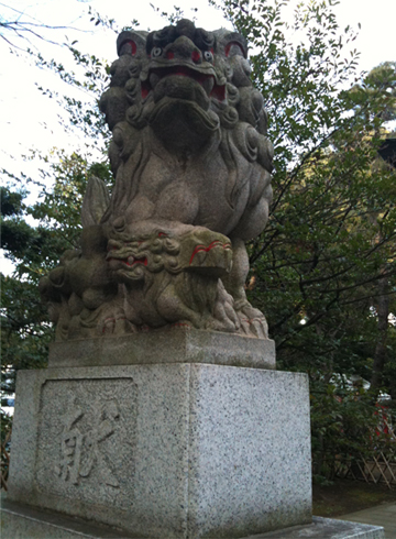 王子神社 狛犬