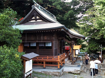 走水神社 社殿