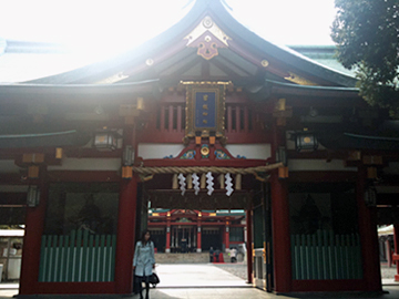 日枝神社 神門