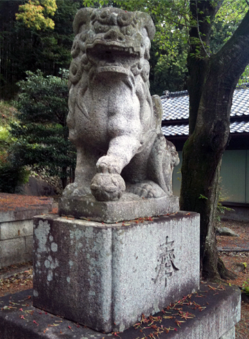 白鬚神社 狛犬