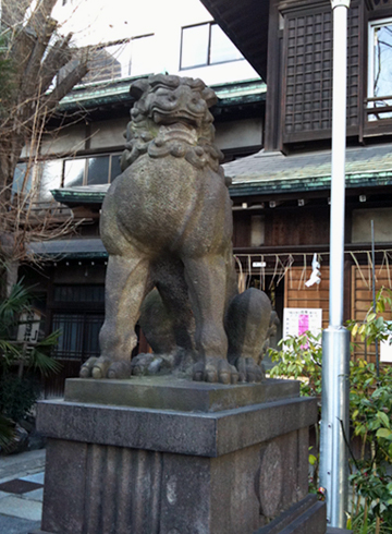 鐵砲洲稲荷神社 狛犬