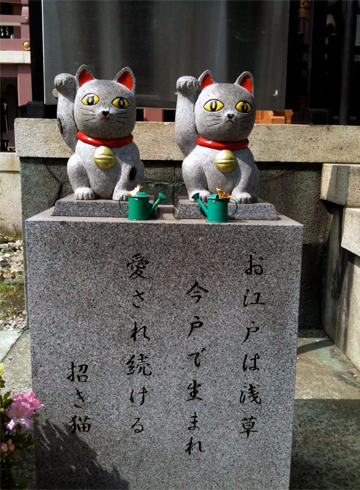 今戸神社 招き猫