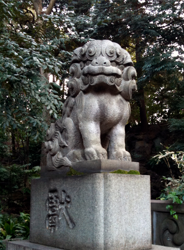 赤坂氷川神社 狛犬