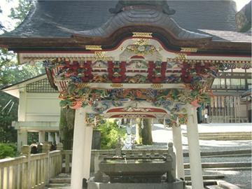 三峯神社 手水舎