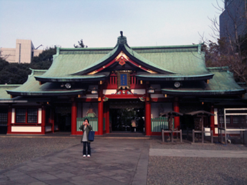 日枝神社 神門