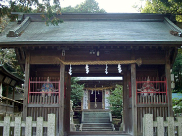 草薙神社 神門