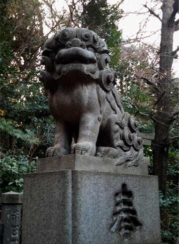 赤坂氷川神社 狛犬