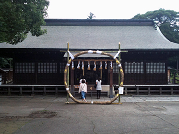 鷲宮神社 拝殿