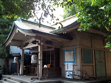 銀杏岡八幡神社（東京都台東区） - SAKAKI神社備忘録 -御朱印と神紋-