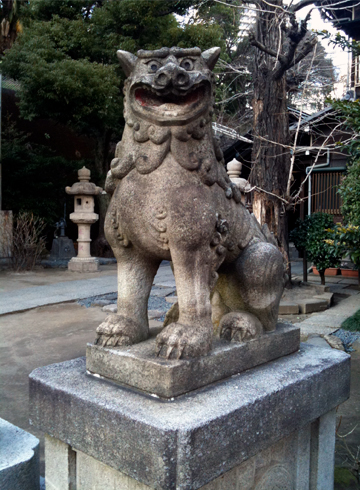 久國神社 狛犬