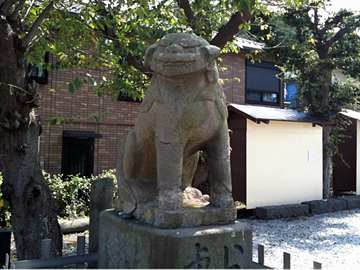 走水神社 狛犬