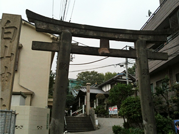 白山神社 鳥居