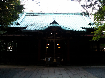 赤坂氷川神社 社殿