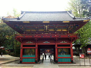 根津神社 楼門