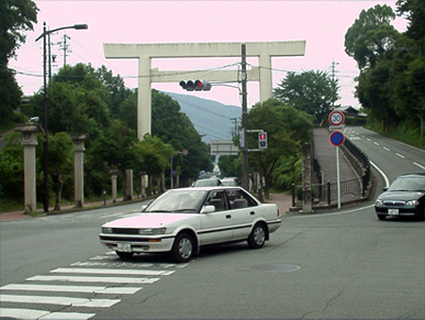 伊勢神宮大鳥居