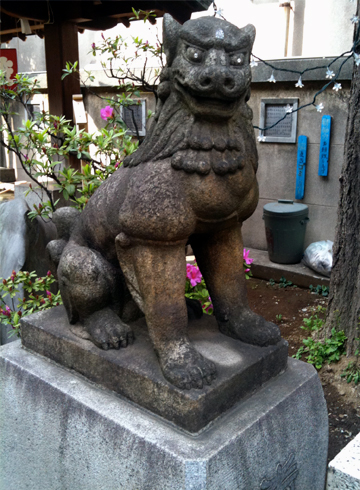 吉原神社 狛犬