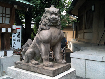 東郷神社 狛犬