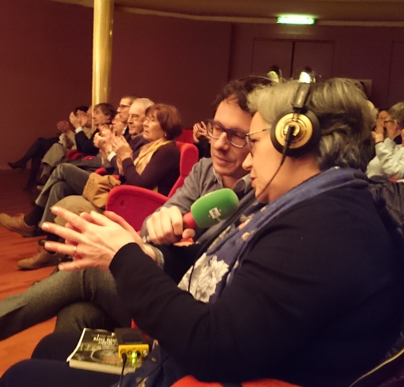 Torino, Auditorium RAI. Intervista con P.Cairoli per RadioTreSuite