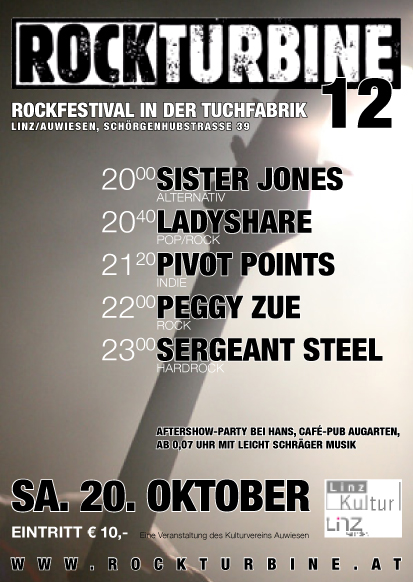 Sergeant Steel live 2012 Rockturbine Linz Auwiesen