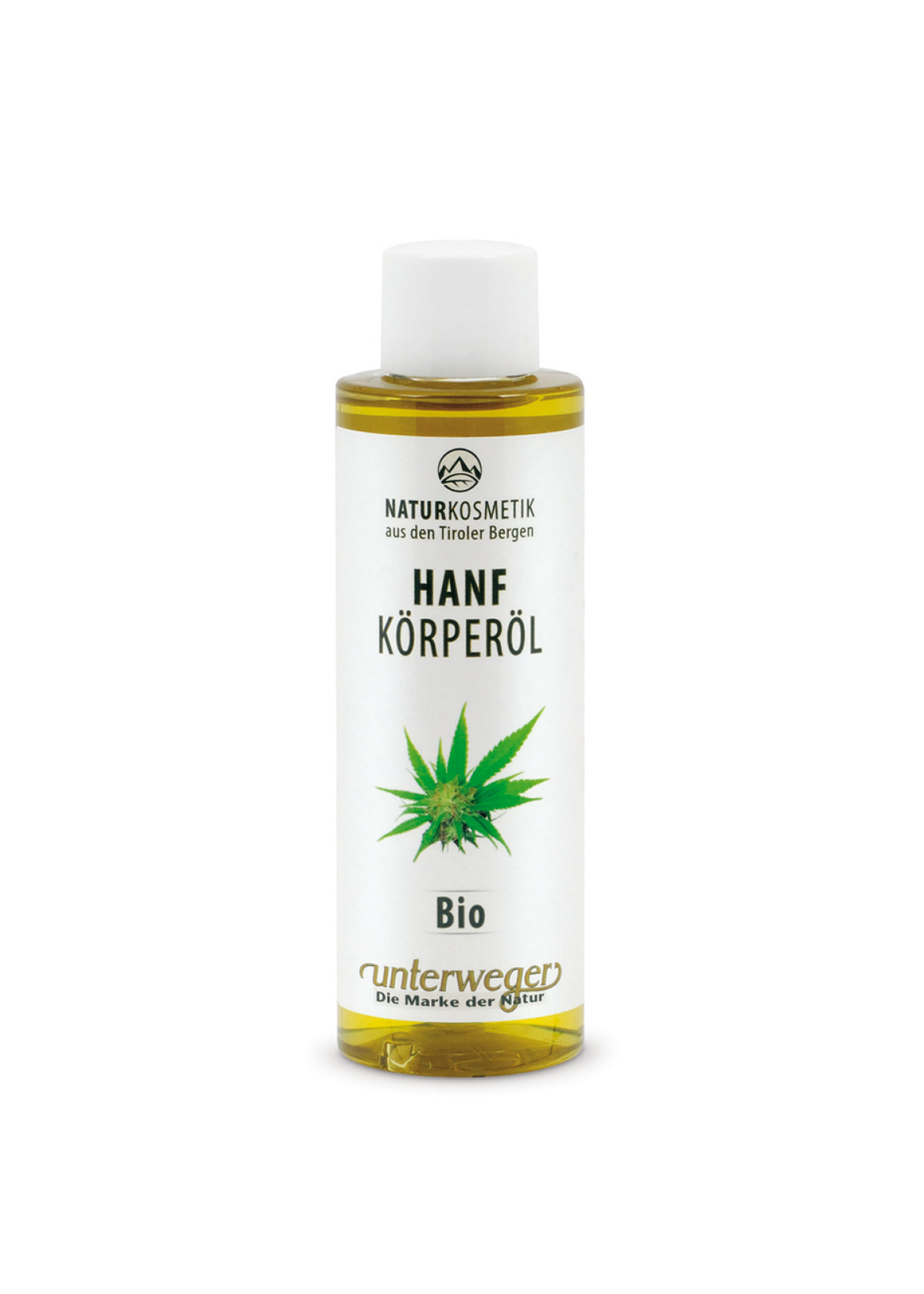 Naturkosmetik Hanf Körperöl Bio 150ml