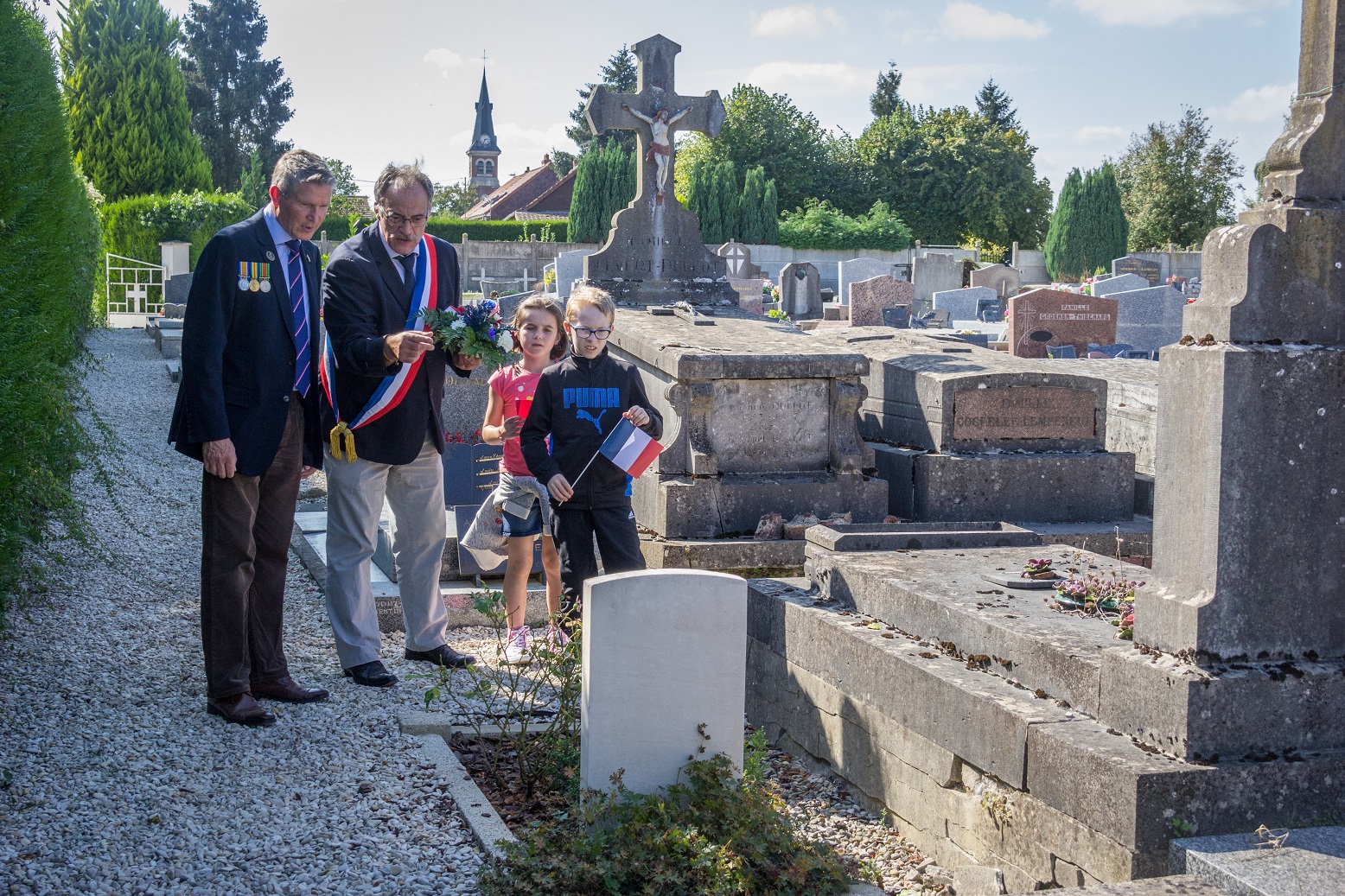 Un britannique est aussi enterré dans le cimetière civil