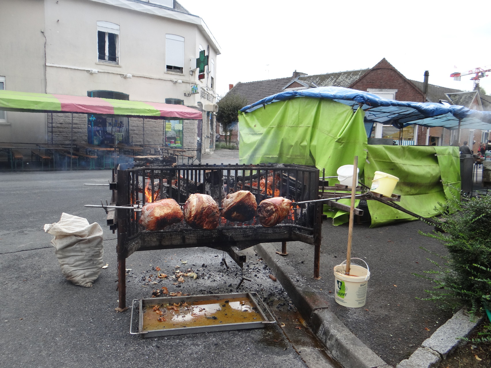et les jambons