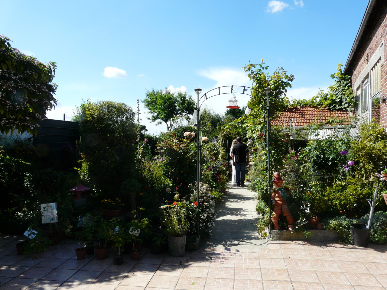 La visite du jardin