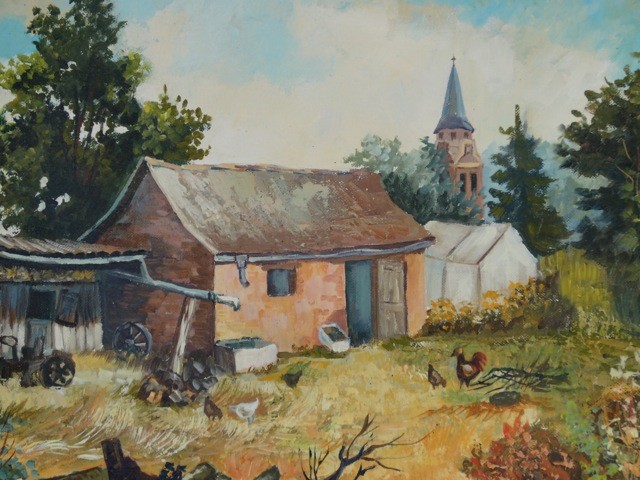 Un tableau de monsieur Martial Fouquet