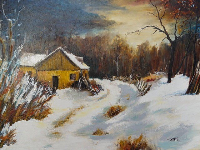 une toile de Patrice Dubois