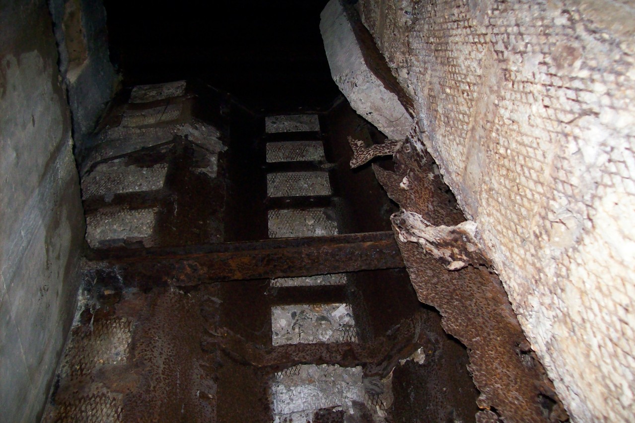 L'intérieur de la tour