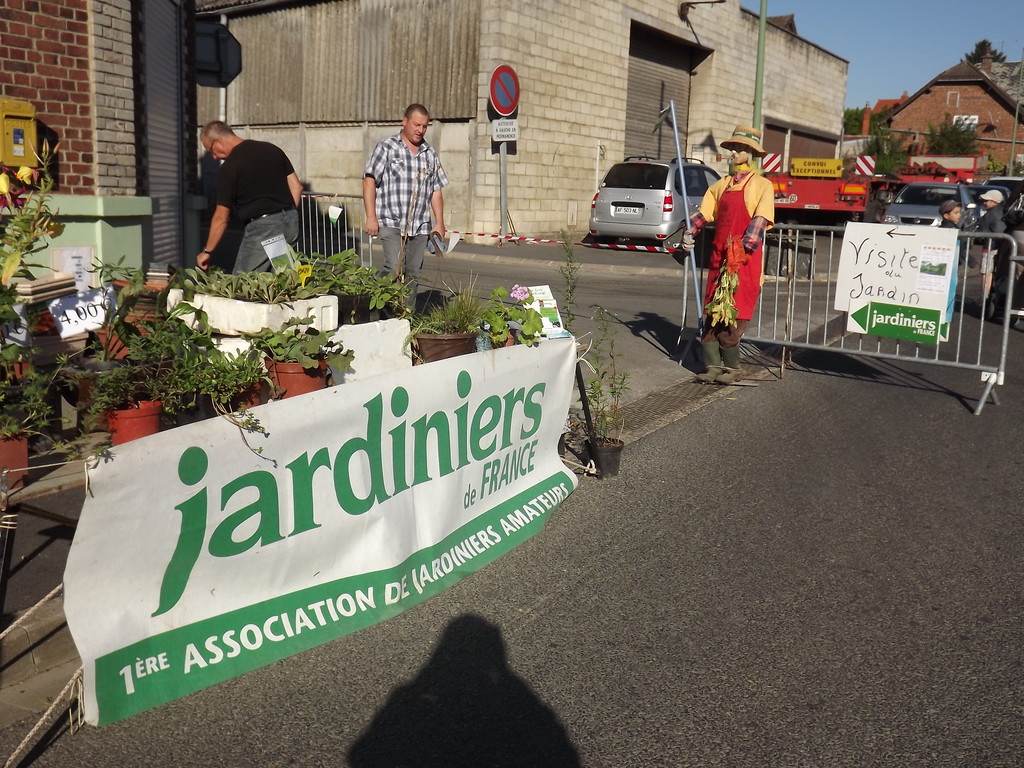 Le stand des jardiniers de France