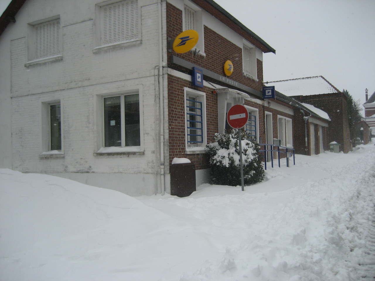 Difficile d'atteindre la Poste
