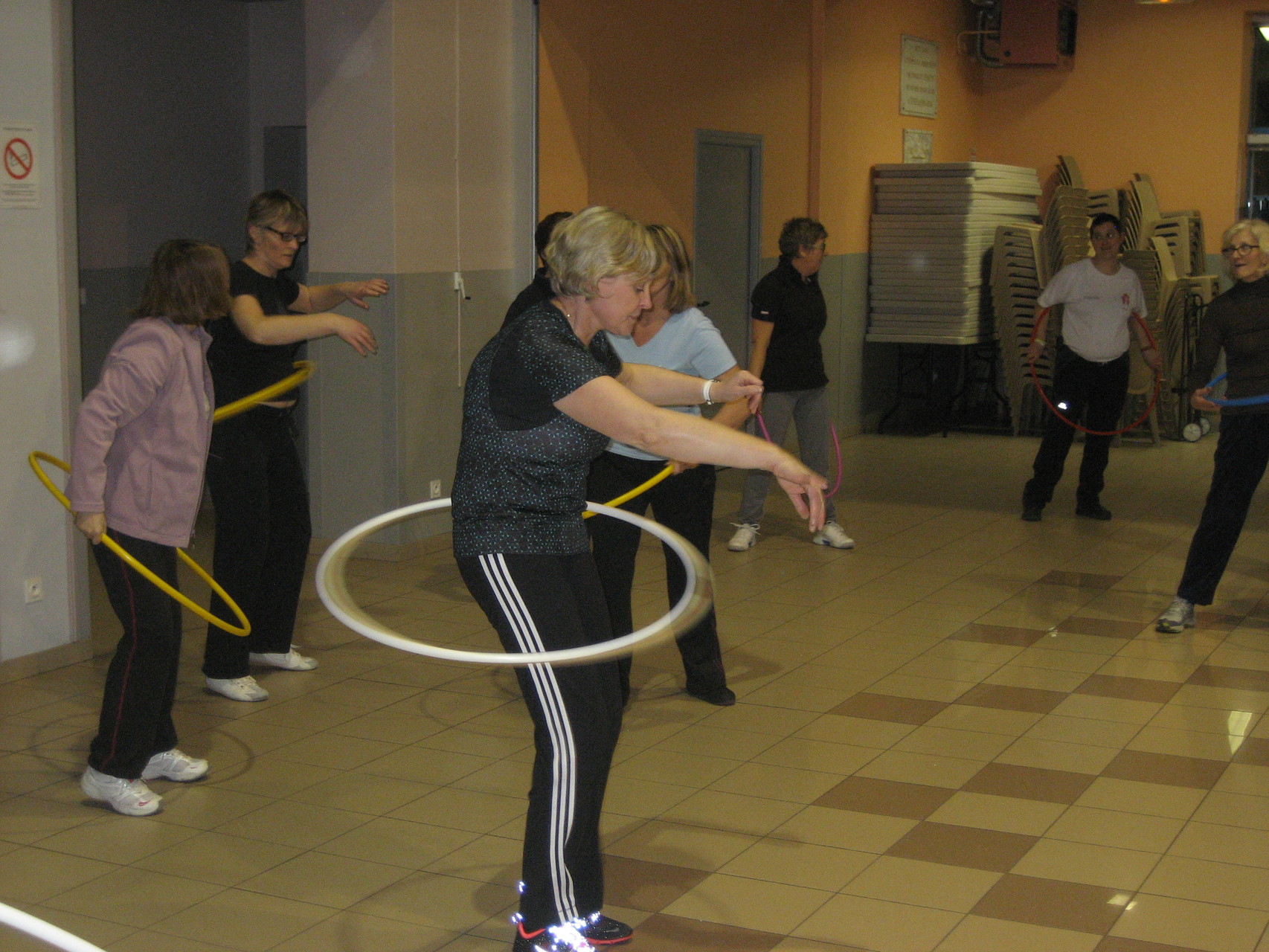 Et maintenant le hula hoop !
