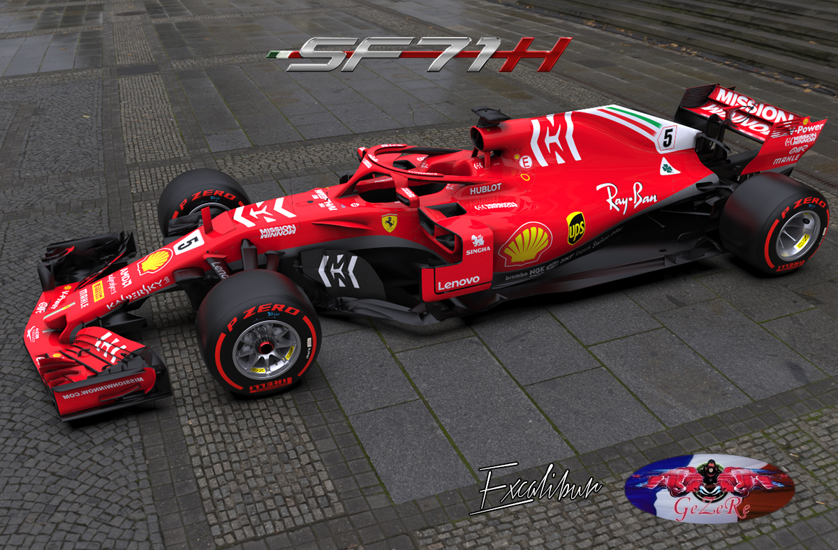 Scuderia Ferrari SF71H v.2 - gp4racing