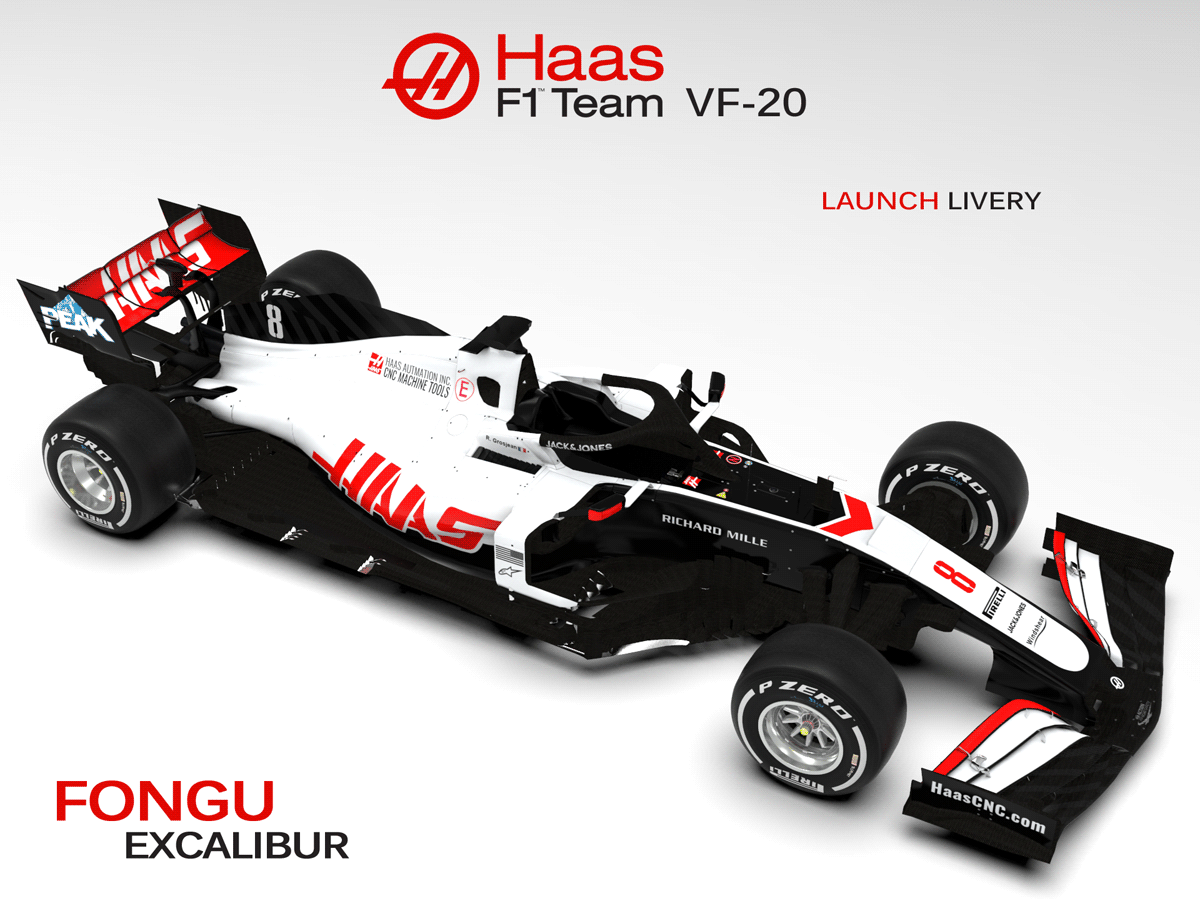 Haas VF20 gp4racing