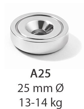 IMAN A25 - Imanes Innovatec