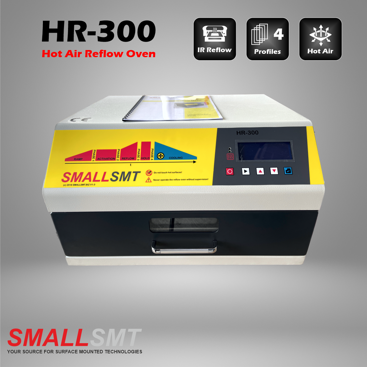 Hot Air Reflow oven HR 300 SMALLSMT