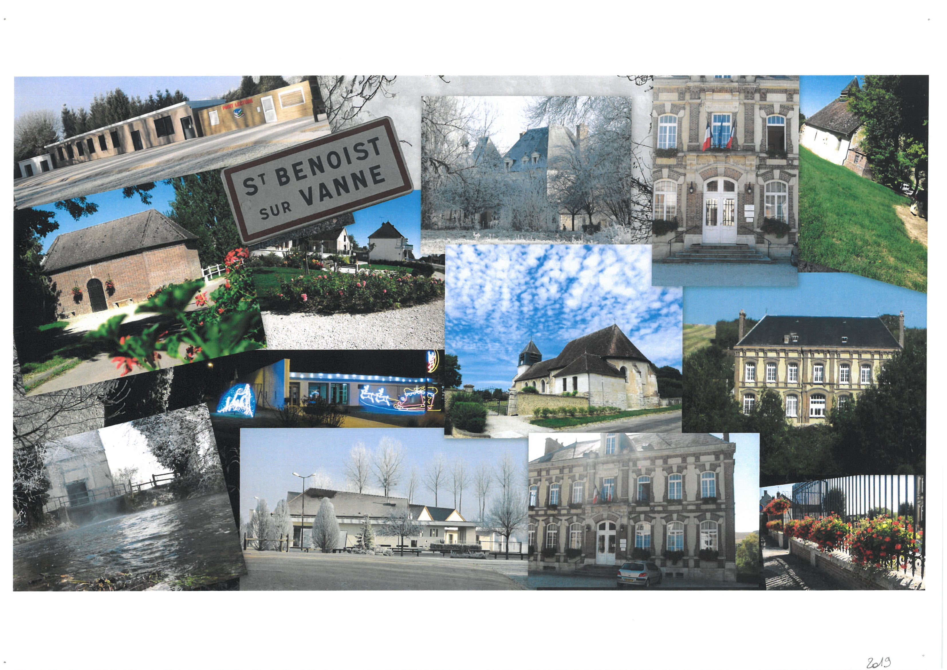 saint benoist sur vanne Un peu d'histoire... Saint Benoist sur