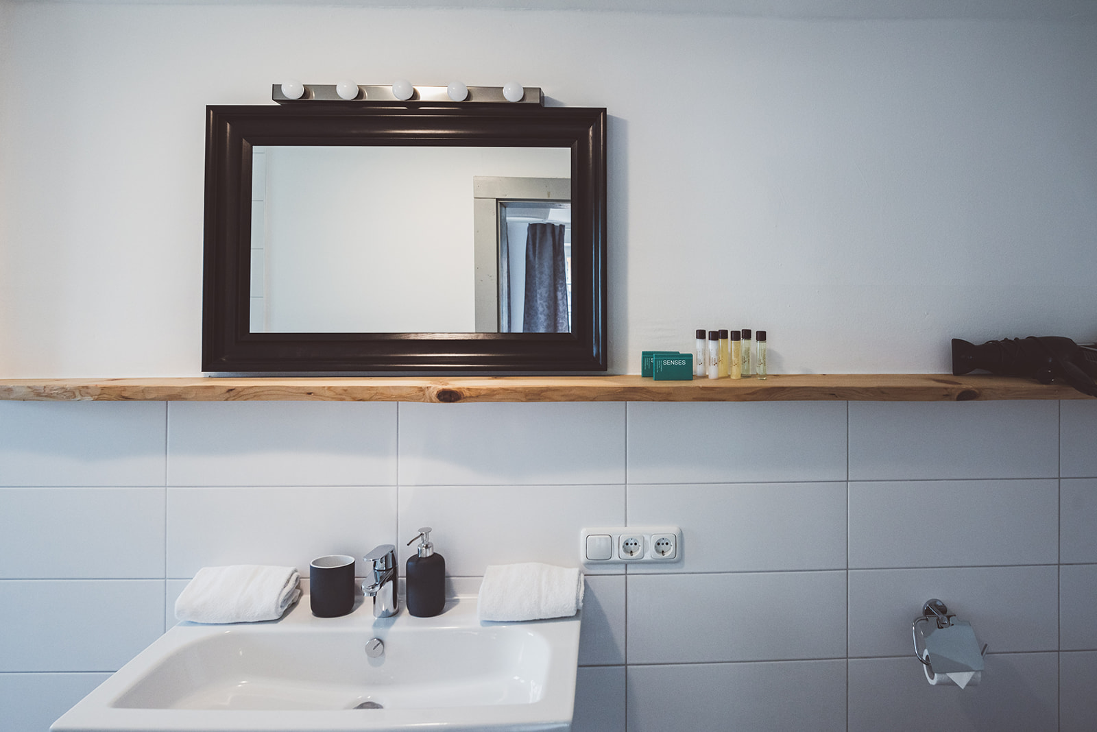 Badezimmer Apartment mit Bergblick 