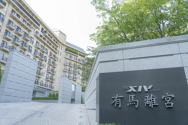 エクシブ有馬離宮での結婚式写真撮影